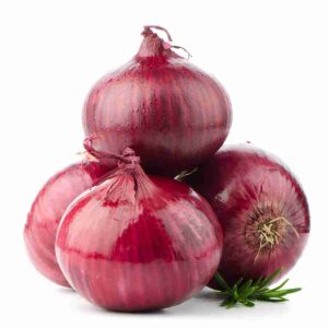 Fresh Organic Red Onions 1Kg